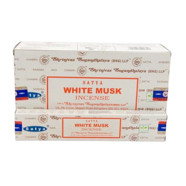 Satya White Musk Nagchampa Wierookstokjes