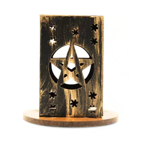 Theelichthouder - Pentagram - Set
