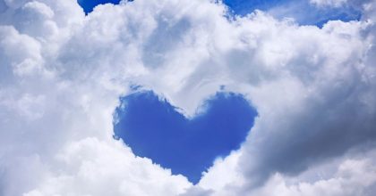Hart in de wolken